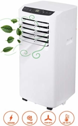 3in1 Mobile Klimaanlage | 7000 BTU | 2050 Watt | Aircooler | Klimagerät | Klima Ventilator mit Fernbedienung | Luftreiniger | Klima Anlage | Air Cooler | 2 Geschwindigkeitsstufen - 1