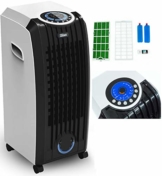 3in1 Aircooler | 8 Liter | Mobile Klimaanlage | Klimagerät | Luftreiniger | Klima | Ventilator mit Fernbedienung | Luftkühler | Luftbefeuchtung | Klima Anlage | - 1
