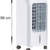 3in1 Mini Aircooler | 4 Liter Kapazität | Mobile Klimaanlage | 3 Geschwindigkeitsstufen | Klimagerät | Luftreiniger | Klima Ventilator | Luftkühler | Air Cooler | (Weiß) - 2