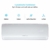 Home Deluxe - Klimaanlage SET Split XL - Kühlen A++/ Heizen A+ - 9000 BTU/h (2.600 Watt) - Kältemittel R32 - Fernbedienung und Timerfunktion - Inkl. komplettem Montagematerial [Energieklasse A++] - 4