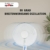 Grafner XXL Standventilator mit Oszillation, Ø41 cm, 3 Geschwindigkeitsstufen, höhenverstellbar, leise & kraftvoll, 45 Watt, Säulenventilator Standventilator Turmventilator - 4