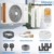 KESSER® Split Klimaanlage Set Quick Connect 12000 BTU 3,4 kW – WiFi & App Klimagerät mit Heizfunktion & Kühlmodus Wandklimaanlage, mit Kupferleitung Kältemittel R32 Inkl. Montagematerial - 5