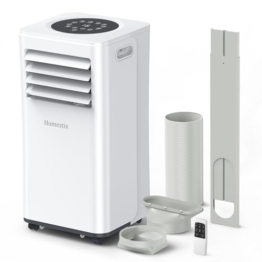 Klimaanlage Mobil 7000 BTU, Mobile Klimaanlage 4-in-1, Kühlung, Entfeuchtung und 2-Stufiger Belüftung, Mobiles Klimagerät mit Abluftschlauch, Digitalanzeige, 24h-Timer, Kühlfläche bis zu 68 m³(25㎡) - 1