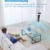 Midea 4-in-1 Mobile Klimaanlage ohne Abluftschlauch | Turmventilator mit Wasserkühlung & Luftbefeuchter | | Luftkühler mobil mit 5L Wassertank, 355m³/h Luftstrom, Ionisation, Fernbedienung (55W, Weiß) - 4