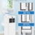 Mobiles Klimagerät - 7000BTU Klimaanlage Mobil mit Abluftschlauch, Kühl-/Ventilations-/ Entfeuchtungs-/Schlafmodus Alle-in-1, Digitalanzeige & Fernbedienung, 360° Rollen, 24H Timer, inkl. Fenster-Kit - 6